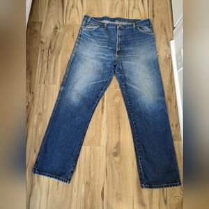 Dickies Men's durable Denim Blue Jeans size approx 40 X 32 Regular Fit